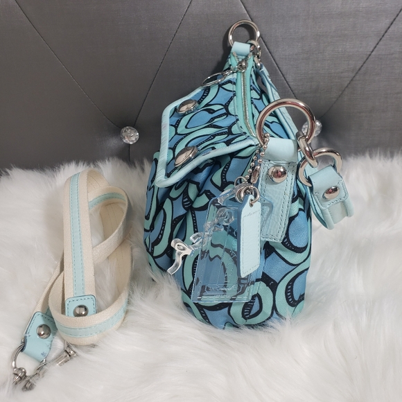 Coach handbag blue - Picture 11 of 16